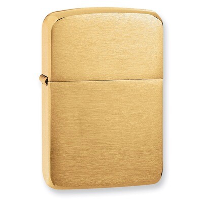 Zippo 1941 Replica Brushed Brass Lighter GL8365, MPN: GL8365, 41689110345