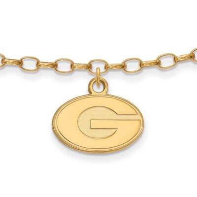 University of Georgia Anklet Gold-plated Silver GP030UGA, MPN: GP030UGA, 886774933856