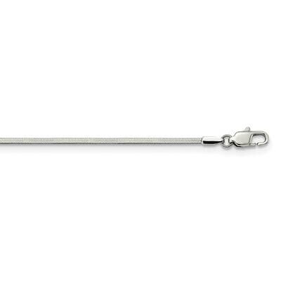 1.8mm 20 Inch Herringbone Chain Stainless Steel Polished SRN2869-20, MPN: SRN2869, 191101868818