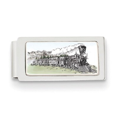 Barlow Designs Color Train Hinged Money Clip GM12257, MPN: GM12257, 617414638363