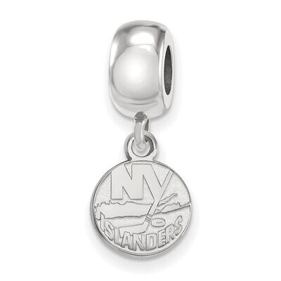 New York Islanders Bead Charm x-Small Dangle Sterling Silver SS017ISL, MPN: SS017ISL, 886774763842