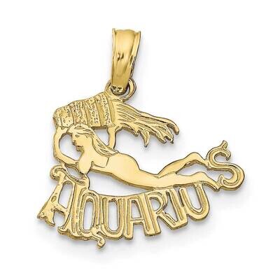 Aquarius Charm 10k Gold 10K8944, MPN: 10K8944,