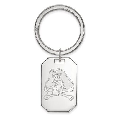 East Carolina University Key Chain Sterling Silver SS022ECU, MPN: SS022ECU, 886774681948