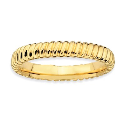 Gold-plated Ring - Sterling Silver QSK266, MPN: QSK266, 883957146836