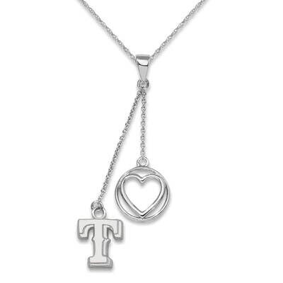 TEXAS RANGERS T 3/8 BELOVED HEART NECKLACE Sterling Silver RAN016BLN-SS, MPN: RAN016BLN-SS, 6344010…