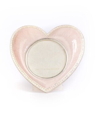 Jay Strongwater Chantal Heart Frame Pale Pink SPF5809-606, MPN: SPF5809-606,