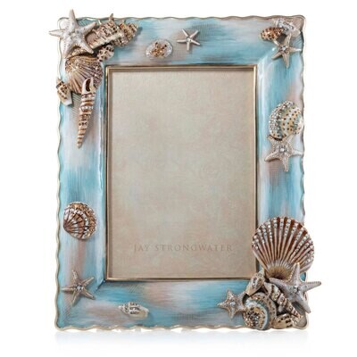 Jay Strongwater 5 x 7 Inch Picture Shell Frame SPF5887-230, MPN: SPF5887-230, 848510042123