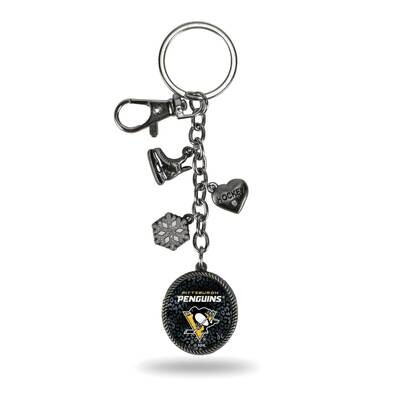 NHL Pittsburgh Penguins Sparo Charm Key Ring GC6963, MPN: GC6963, 767345693662