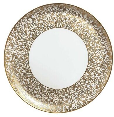 Raynaud Salamanque Gold Or Flat Cake Plate, MPN: 0464-17-504031, 3660006629826