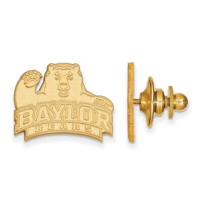 Baylor University Lapel Pin 14k Yellow Gold 4Y010BU, MPN: 4Y010BU, 886774869803