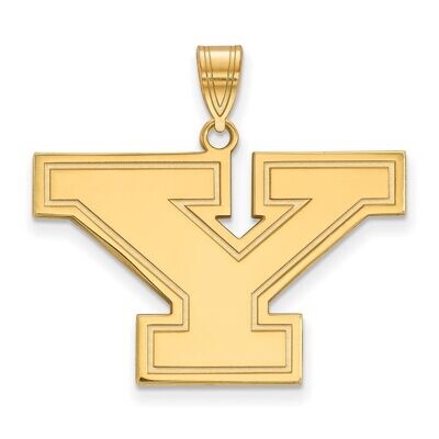 Youngstown State University Large Pendant Gold-plated Silver GP002YSU, MPN: GP002YSU, 886774894751