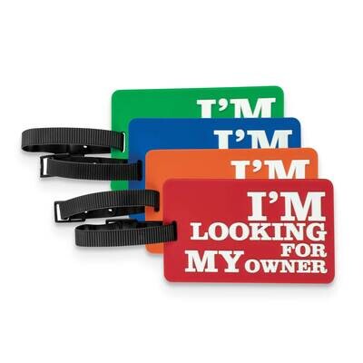 4-Piece Looking For Owner Luggage Tag Set GM22558, MPN: GM22558, 788089151966