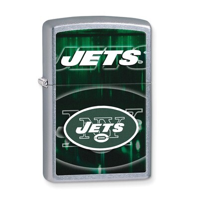 Zippo New York Jets High Polish Chrome Lighter GL6578, MPN: GL6578, 191693109078