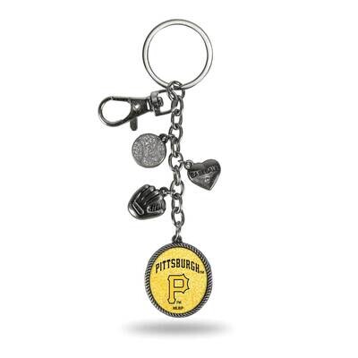 MLB Pittsburgh Pirates Sparo Charm Key Ring GC6908, MPN: GC6908, 767345693167