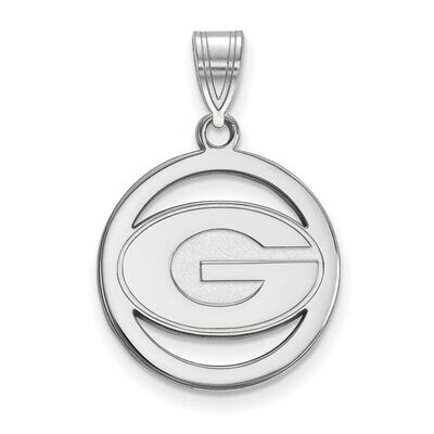 University of Georgia Sm Pendant in Circle Sterling Silver SS033UGA, MPN: SS033UGA, 886774706658