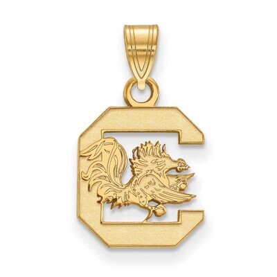 University of South Carolina Small Pendant 14k Yellow Gold 4Y002USO, MPN: 4Y002USO, 886774860046