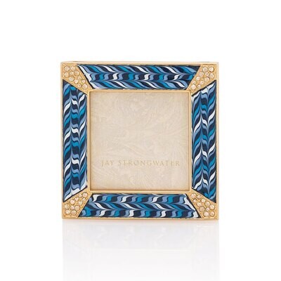 Jay Strongwater Leland Pave Corner 2 Inch Frame SPF5130-228, MPN: SPF5130-228,