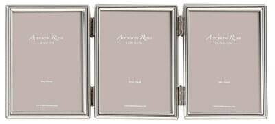 Addison Ross 2 x 3 Inch Trbl Fine Silver Picture Frame Silver Plate FR0515, MPN: FR0515, UPC/EAN: 5…