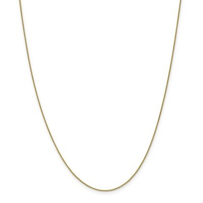 10 Inch 0.80mm Spiga Pendant Chain 10k Gold 10SPG020-10, MPN: 10SPG020-10, 191101601293