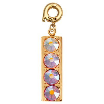 Nikki Lissoni The Colours of My Day Charm Gold-Plated 30mm D1203GL, MPN: D1203GL, 8718819239864
