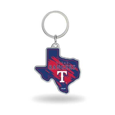 MLB Texas Rangers-Texas State Shaped Key Ring GC8015, MPN: GC8015, 767345747013