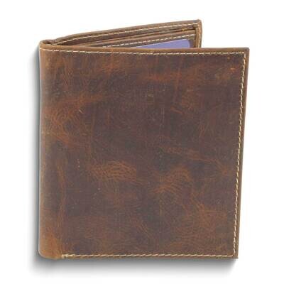 Brown Leather RFID Hipster Bifold Wallet GM25088, MPN: GM25088,