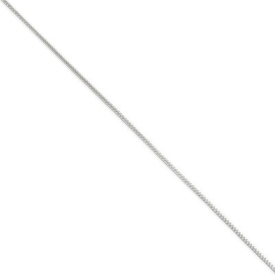 18 Inch 1.25mm Diamond-cut Round Franco Chain Sterling Silver QFR125-18, MPN: QFR125-18, 8839570841…
