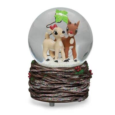 Glitterdome Musical Rudolph and Clarice Under Mistletoe GM23542, MPN: GM23542, 89945679793