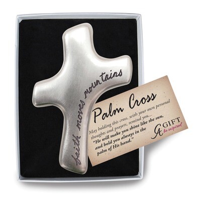 Faith Moves Mountains Palm Cross GM18253, MPN: GM18253, 785525279406