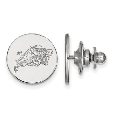 Navy Lapel Pin 14k White Gold 4W024USN, MPN: 4W024USN, 886774844183