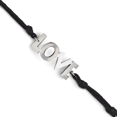 Love with 10.75 Inch Extension Bracelet - Stainless Steel SRB1245 by Chisel, MPN: SRB1245, 88677426…