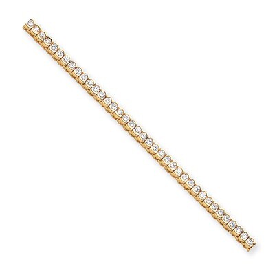 2.5mm Diamond Tennis Bracelet Mounting 14k Gold X2319, MPN: X2319,