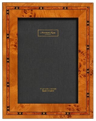 Addison Ross Brown Star Picture Frame 5 x 7 InchVeneer MH67T7, MPN: MH67T7, UPC/EAN: 5024043107248