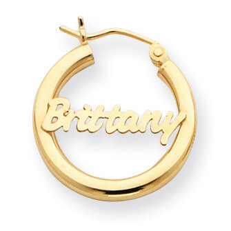 Tube Earrings 14k Gold Polished XNA255Y, MPN: XNA255Y, 191101542473