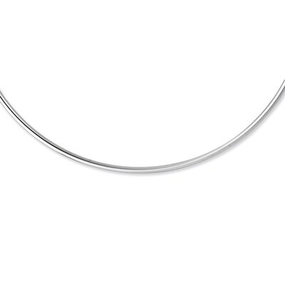 Neck Collar Necklace Sterling Silver QG592, MPN: QG592, 886774115306