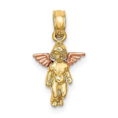 3-D Mini Guardian Angel Charm 14k Two-tone Gold K9115, MPN: K9115, 63721804326