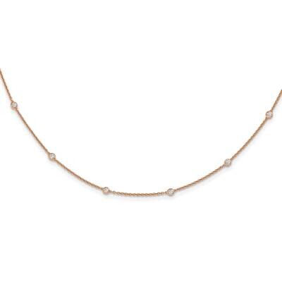 14Kr True Origin Vs/Si, D E F, Station Necklace Lab Grown Diamond PM1007-036-RLD-16, MPN: PM1007-03…