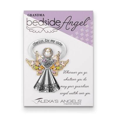 Rhodium Grandma Bedside Angel GM23663, MPN: GM23663, 89945654851