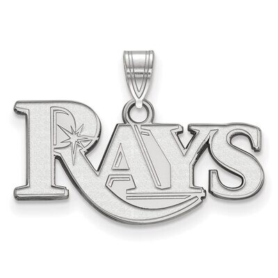 Tampa Bay Rays Small Pendant 14k White Gold 4W016DEV, MPN: 4W016DEV, 886774841007