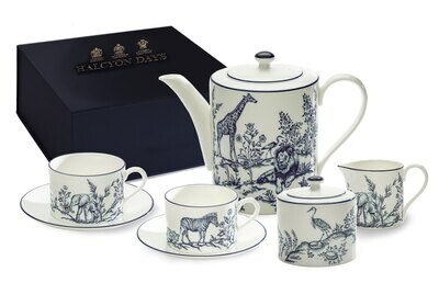 Halcyon Days Serengeti Tea for 2 Boxed Set BCNCS11T42C, MPN: BCNCS11T42C,