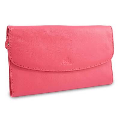 Christal Pink Leather Jewelry Clutch GM12937, MPN: GM12937, 841316027622