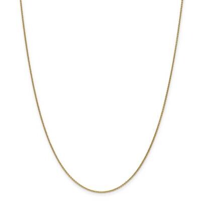 1mm Cable Chain 14k Gold PEN53-16, MPN: PEN53, 886774104621