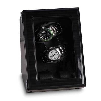Ash Wood High Lacquer Two Watch Winder and Watch Storage Case GM24104, MPN: GM24104, 797140527404