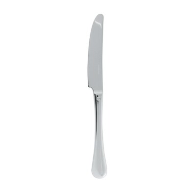 Sambonet queen anne dessert knife hollow handle 8 1/4 inch - silverplated on 18/10 stainless steel,…