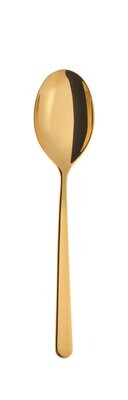 Sambonet Linear PVD Gold Dessert Spoon 52713G25, MPN: 52713G25, 790955033177