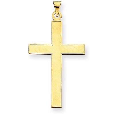 Cross Pendant 14k Gold XR113, MPN: XR113, 883957524030