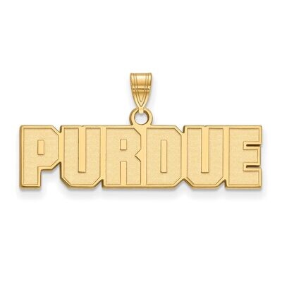 Purdue Small Pendant 14k Yellow Gold 4Y067PU, MPN: 4Y067PU, 886774887050