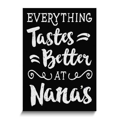 Everything Tastes better at Nanas Wall Plaque GM25242, MPN: GM25242, 788089173487