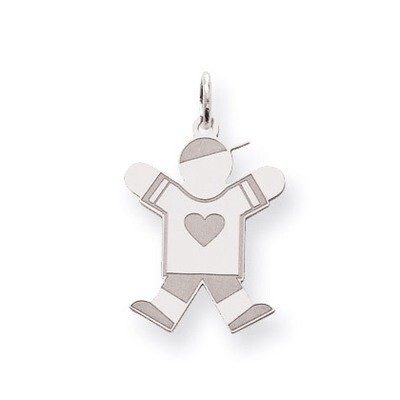Kid Charm Sterling Silver XK1475SS, MPN: XK1475SS, 883957470726