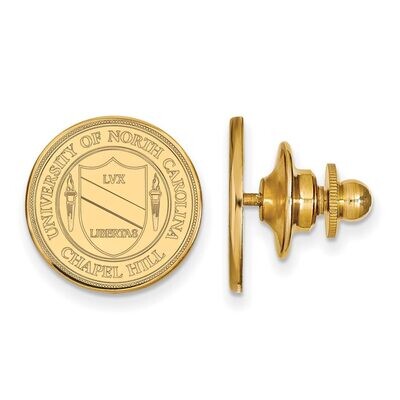 University of North Carolina Crest Tie Tac 14k Yellow Gold 4Y059UNC, MPN: 4Y059UNC, 886774885629